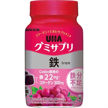 UHA グミサプリ 鉄 30日分 UHA味覚糖