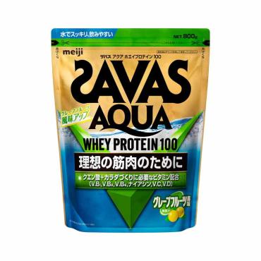 ザバス アクアホエイプロテイン100 グレープフルーツ風味 明治(800g)