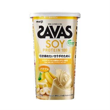 ザバス ソイプロテイン100 バナナ味 196g SAVAS 明治