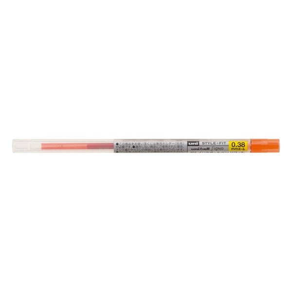 三菱鉛筆 替芯スタイルフィット 0.38 (マンダリンオレンジ)