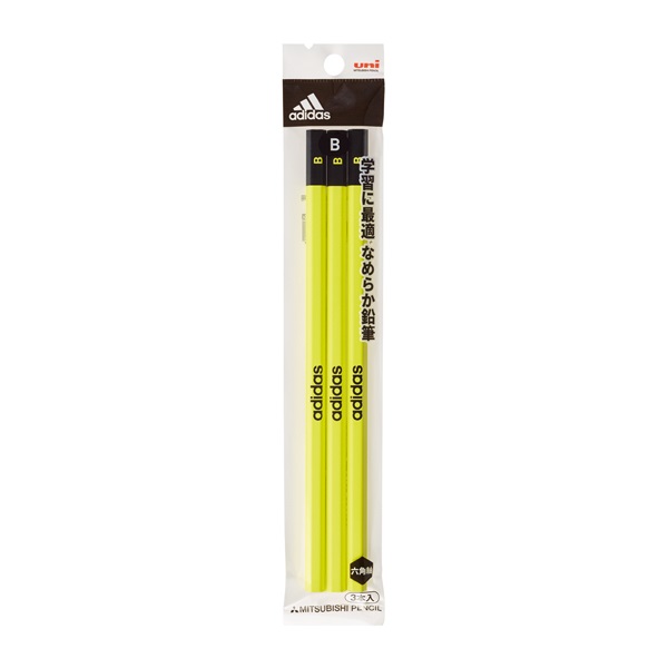 アディダス鉛筆 黄黒 B 3P | イオンスタイルオンライン 衣料品・暮らし