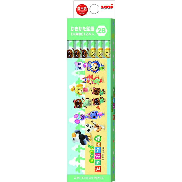 Nintendo 劇場版　どうぶつの森　かきかたえんぴつ　鉛筆　文具　グッズ 鉛筆どうぶつの森 | イオンスタイルオンライン 衣料品・暮らしの品を