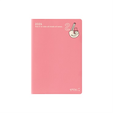 2026年1月始まり】 ポケットダイアリー<ミニ> オジサン柄 | イオン