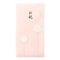 デザインフィル　金封(花 ピンク)