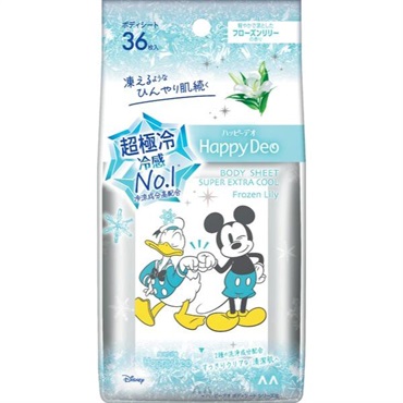 【新品・未開封】2箱　bode  PRO  HAPPY ボディプロ ハッピー ハッピーデオボディシートフローズンリリー 36枚 マンダム | イオン