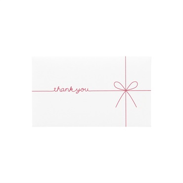 ギフト券袋 THANKYOU Wミニ