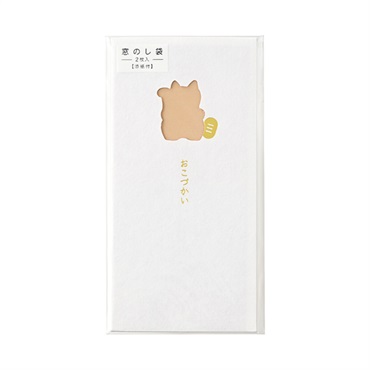 窓のし袋 おこづかい 招き猫