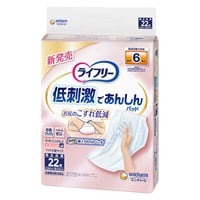 ライフリー お肌に低刺激であんしん尿とりパッド 6回吸収 22枚 ユニチャーム(22枚)