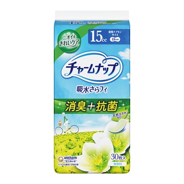 チャームナップ 吸水さらフィ 少量用スリム 消臭タイプ 15cc 30枚 ユニ・チャーム