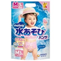ムーニー 水あそびパンツ ピンク M 3枚入