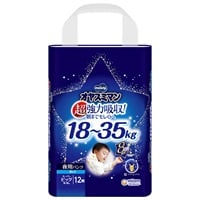 ムーニーオヤスミマン　夜用パンツ　Ｌサイズ　30枚入り✖︎ 5袋 Amazon.co.jp: オヤスミマン L (9~14kg) 女の子 30枚[夜用パンツ