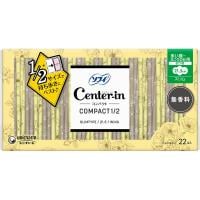 センターインコンパクト1/2(無香料 多い昼～ふつうの日用 22コ入)