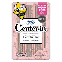センターインコンパクト1/2(無香料 特に多い昼用 8コ入)