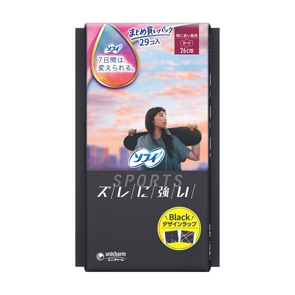 ソフィSPORTS 260 羽つき 29枚 ソフィ Sofy ユニ・チャーム 【医薬部外