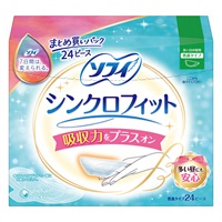 ソフィ シンクロフィット多い日の昼用 24ピース 24枚 ソフィ Sofy ユニ・チャーム 【医薬部外品】(24ピース)