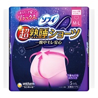 ソフィ 超熟睡ショーツ ユニ・チャーム(M-L 5枚)