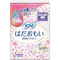 ソフィ はだおもい ふんわりタイプ ユニ・チャーム(特に多い昼用 羽つき 26cm 26個)