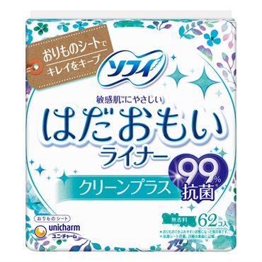ソフィ はだおもいライナー クリーンプラス 62枚 Sofy ユニ・チャーム