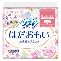ソフィ はだおもい 特に多い昼用 23cm 羽つき 10枚 Sofy ユニ・チャーム 【医薬部外品】(10枚)