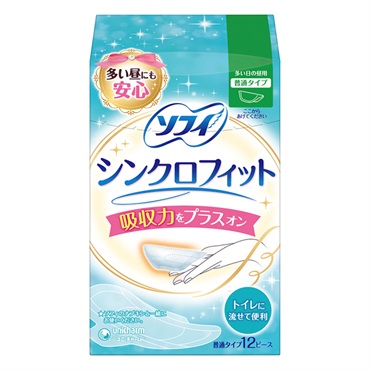 ソフィ シンクロフィット 12ピース  Sofy ユニ・チャーム 【医薬部外品】