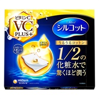 シルコット うるうるコットン ビタミンC PLUS+ 40枚 シルコット Silcot ユニ・チャーム(40枚)