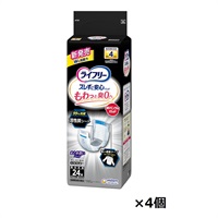 ライフリー ズレずに安心 消臭 紙パンツ専用 尿とりパッド 4回吸収 24枚 ユニチャーム(24枚×4個)