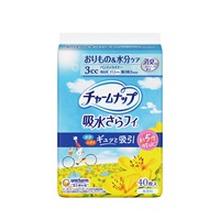 チャームナップ 吸水さらフィ パンティライナー(安心用 3cc 17.5cm 無香料 40枚入)