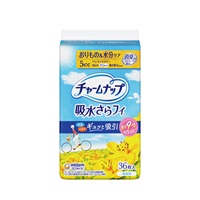 チャームナップ 吸水さらフィ パンティライナー(5cc 17.5cm 無香料 36枚入)