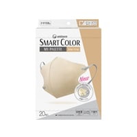 超快適マスク SMART COLOR MyPalette マイパレット ふつう 20枚入 ユニ・チャーム(ベージュ×グレー)