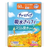 チャームナップ 吸水さらフィ スリム吸水ガード ユニ・チャーム(安心の中量用/60㏄/16枚)