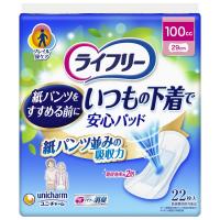 ライフリー いつもの下着で安心パッド(100cc 22枚)
