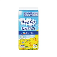 チャームナップ 吸水さらフィ パンティライナーロング(無香料 28枚入)