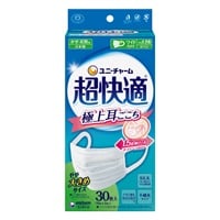 超快適マスク プリーツタイプ ホワイト 超快適マスク ユニ