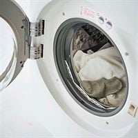 山崎実業　ドラム式洗濯機ドアパッキン小物挟まり防止カバー　プレート　ホワイト　6045(ドラム式洗濯機ドアパッキン小物挟まり防止カバー)