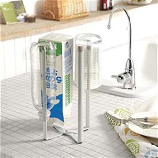 山崎実業 キッチンエコスタンド プレート ホワイト 6783 | イオン