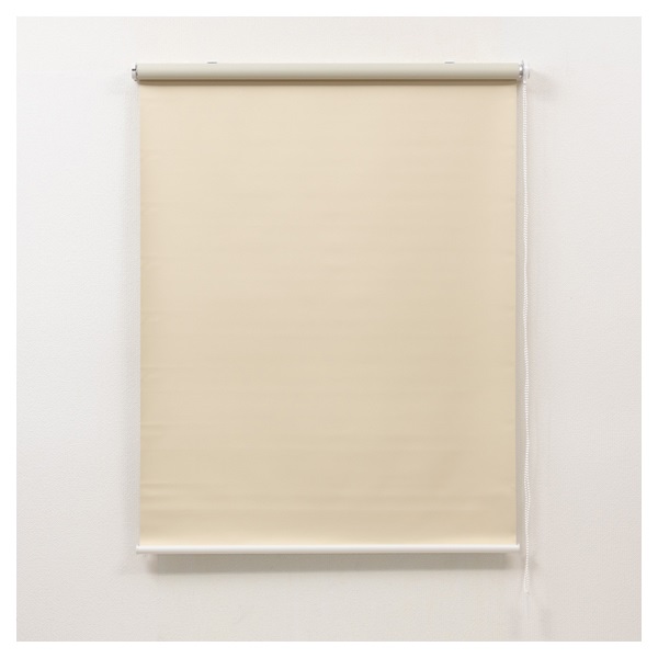 EDLP　遮光ロールスクリーン(アイボリー-90×180cm)