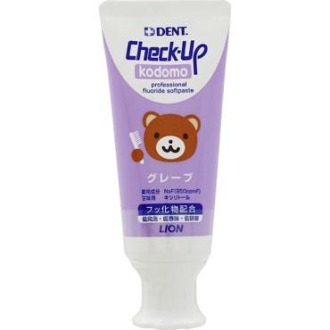 DENT. チェックアップ コドモ グレープ 60g デント DENT. ライオン