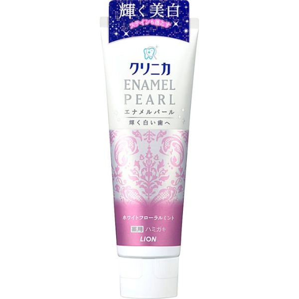 クリニカ エナメルパール 130g クリニカ ライオン 【医薬部外品】(ホワイトフローラルミント)
