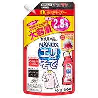 トップ NANOX エリそで用 つめかえ用 大容量サイズ 650g ナノックス ライオン(650g)