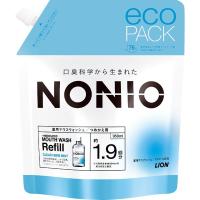 ノニオ マウスウォッシュ 詰め替え パウチ 洗口液 950ml ノニオ NONIO ライオン 【医薬部外品】(クリアハーブミント)