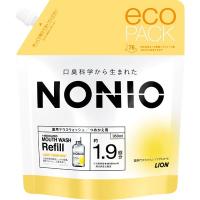 ノニオ マウスウォッシュ 詰め替え パウチ 洗口液 950ml ノニオ NONIO ライオン 【医薬部外品】(ライトミント)