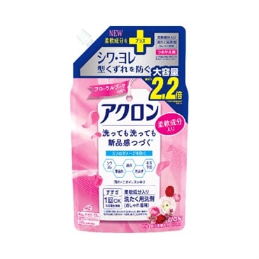 アクロン フローラルブーケの香り つめかえ用大 850ml アクロン ライオン