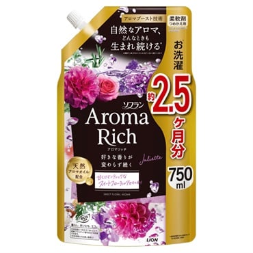 ソフラン アロマリッチ つめかえ用 750ml ライオン