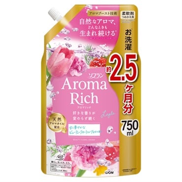 ソフラン アロマリッチ つめかえ用 750ml ライオン(レイラ)