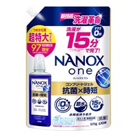 NANOX one  抗菌×時短 つめかえ用 超特大 970g ナノックス ライオン(つめかえ用 970g)