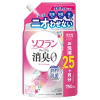 ソフラン プレミアム消臭 つめかえ用 特大 750ml ライオン(フローラルアロマの香り)