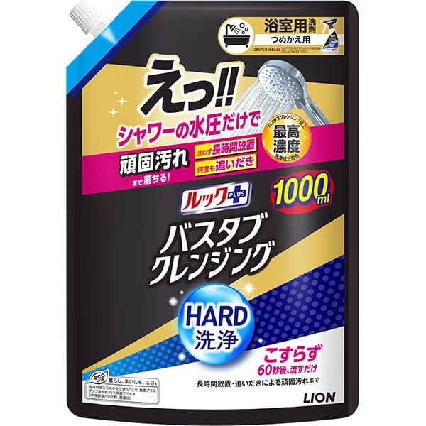 ルックプラス バスタブクレンジング つめかえ用 特大サイズ 1000ml(HARD洗浄)