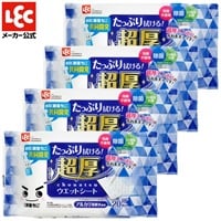 レック　水の激落ち超厚ウェット20枚　４Pセット　まとめ買い　大容量