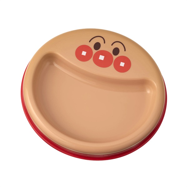アンパンマン はじめて プレート すべり止め付き 9ヶ月頃～ ベビー食器(4903320165496)