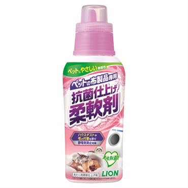ペットの布製品専用 抗菌仕上げ柔軟剤 360g ライオンペット
